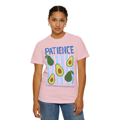 Patience Christian Scripture T-Shirt | Ephesians 4:2 Comfort Colors Tee