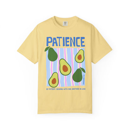 Patience Christian Scripture T-Shirt | Ephesians 4:2 Comfort Colors Tee