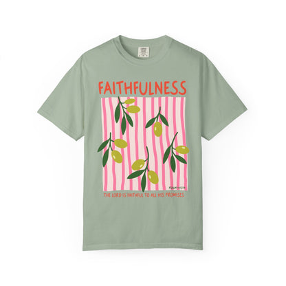 Faithfulness | Hanging Botanicals Comfort Colors® T-Shirt