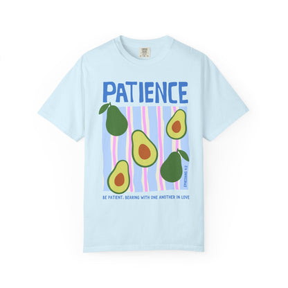Patience Christian Scripture T-Shirt | Ephesians 4:2 Comfort Colors Tee