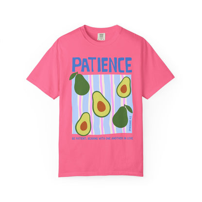 Patience Christian Scripture T-Shirt | Ephesians 4:2 Comfort Colors Tee