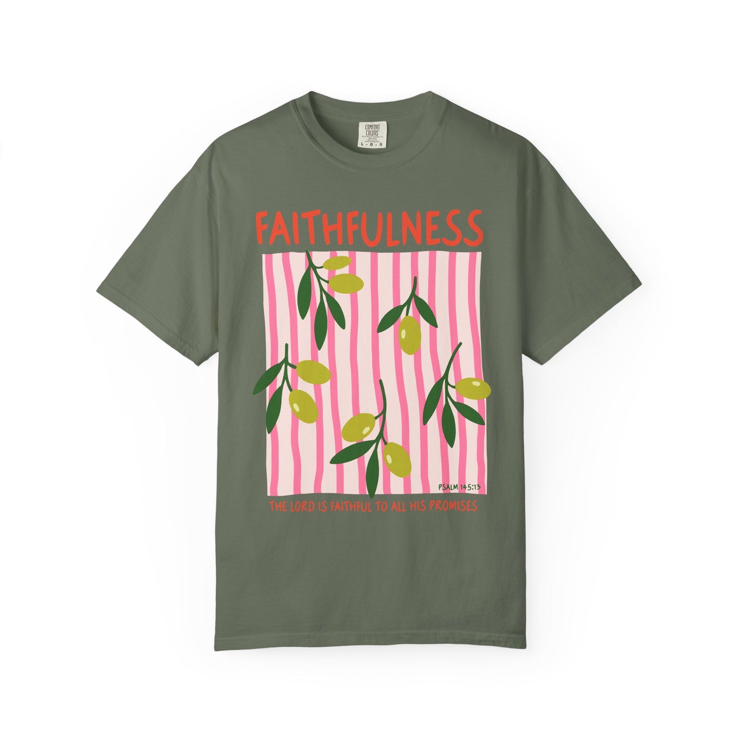Faithfulness | Hanging Botanicals Comfort Colors® T-Shirt