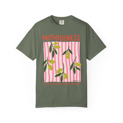 Faithfulness | Hanging Botanicals Comfort Colors® T-Shirt