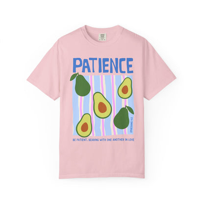 Patience Christian Scripture T-Shirt | Ephesians 4:2 Comfort Colors Tee