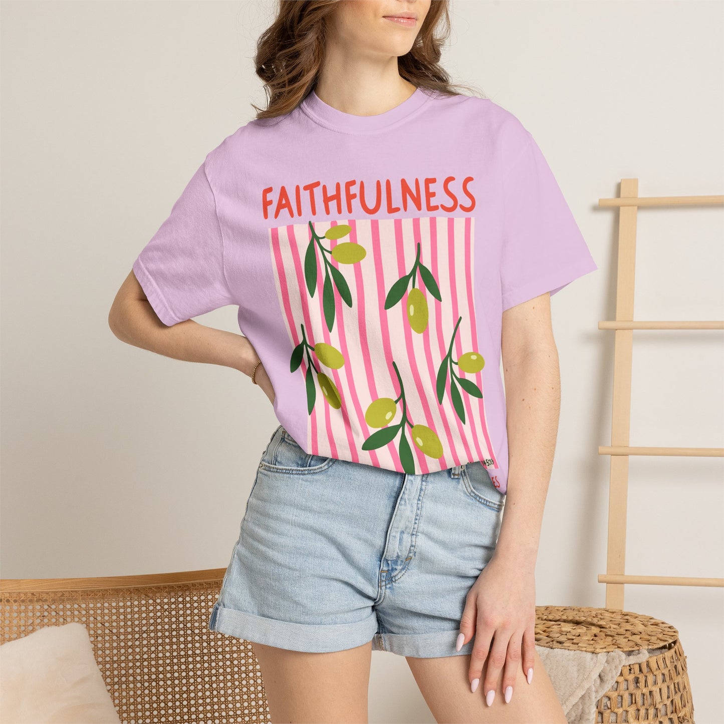 Faithfulness | Hanging Botanicals Comfort Colors® T-Shirt