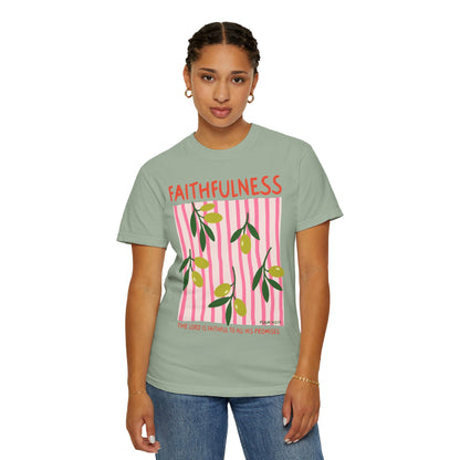 Faithfulness | Hanging Botanicals Comfort Colors® T-Shirt