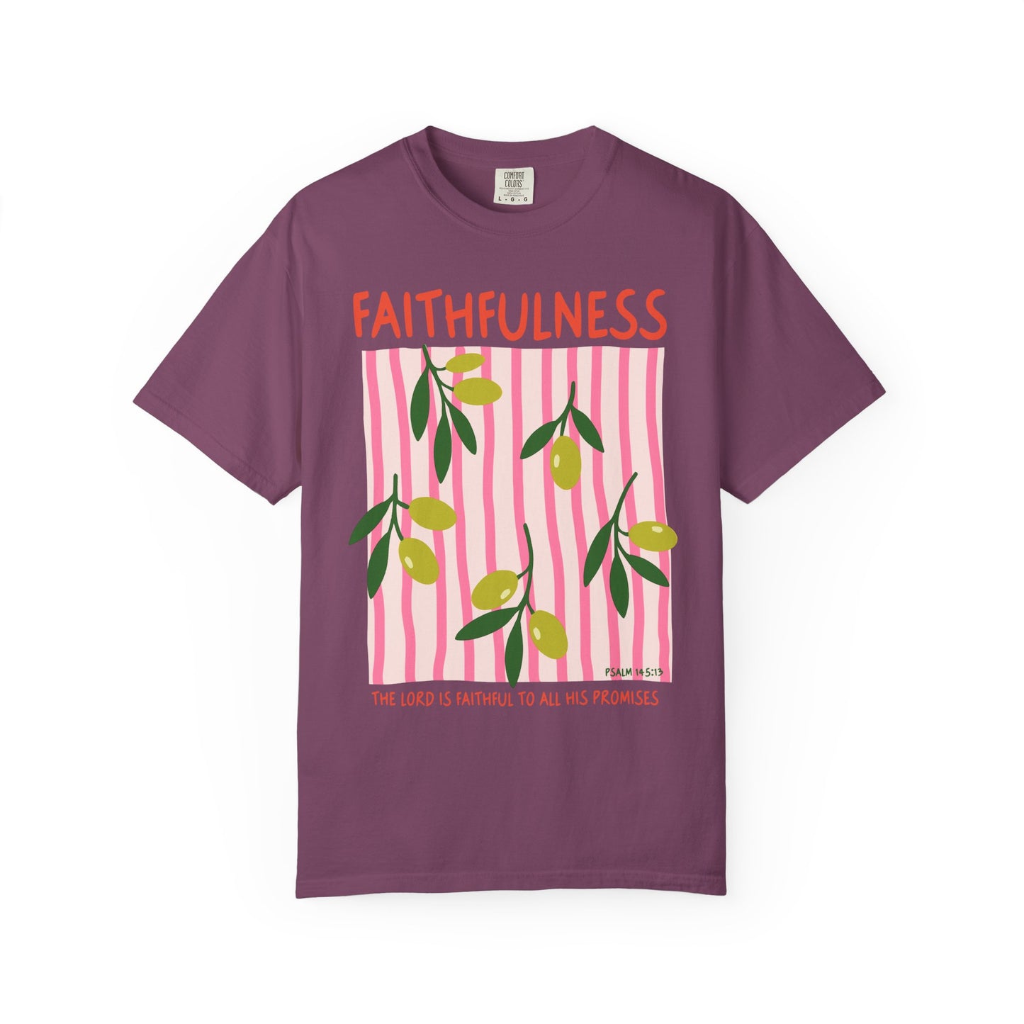 Faithfulness | Hanging Botanicals Comfort Colors® T-Shirt