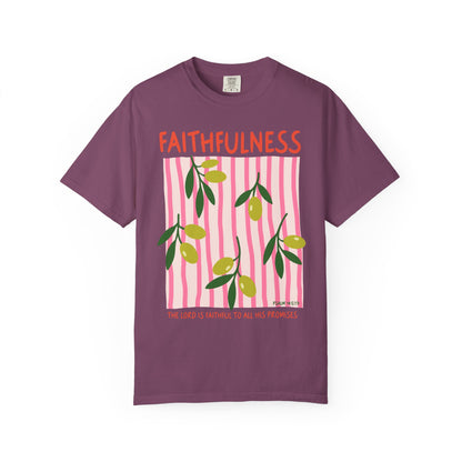 Faithfulness | Hanging Botanicals Comfort Colors® T-Shirt