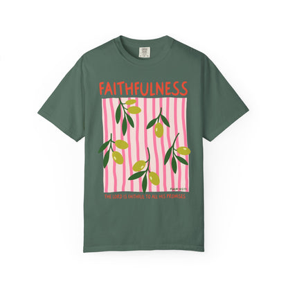 Faithfulness | Hanging Botanicals Comfort Colors® T-Shirt