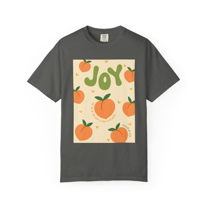 Joy Christian Scripture T-Shirt | Nehemiah 8:10 Comfort Colors Tee