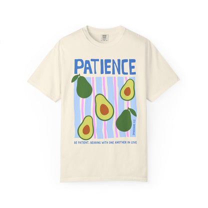 Patience Christian Scripture T-Shirt | Ephesians 4:2 Comfort Colors Tee