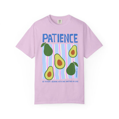 Patience Christian Scripture T-Shirt | Ephesians 4:2 Comfort Colors Tee