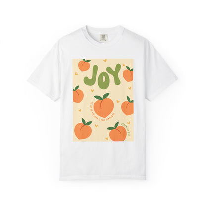 Joy Christian Scripture T-Shirt | Nehemiah 8:10 Comfort Colors Tee