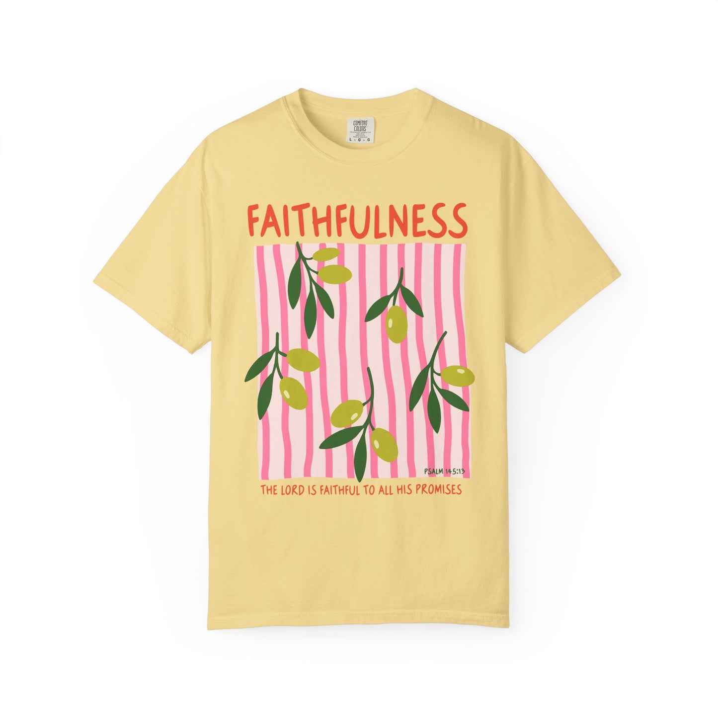 Faithfulness | Hanging Botanicals Comfort Colors® T-Shirt