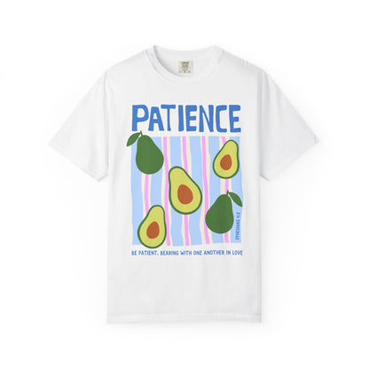 Patience Christian Scripture T-Shirt | Ephesians 4:2 Comfort Colors Tee