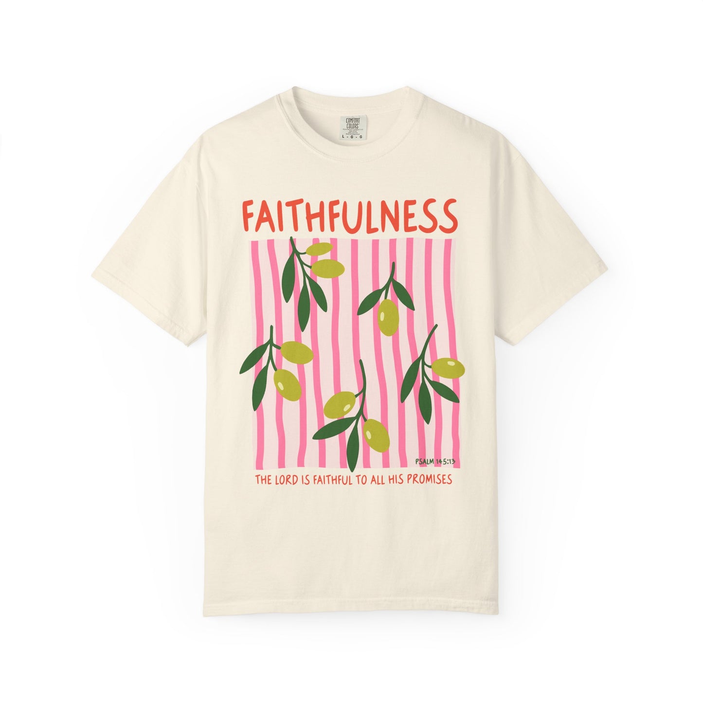 Faithfulness | Hanging Botanicals Comfort Colors® T-Shirt