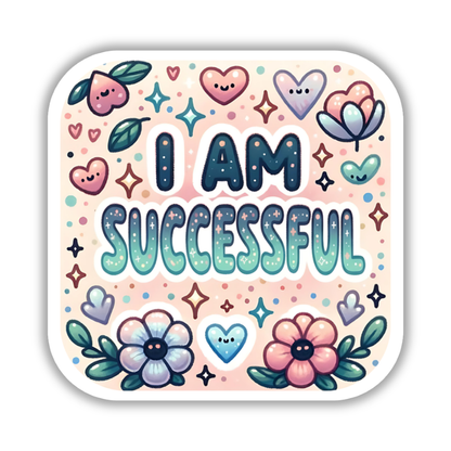 I am successful – Affirmation Sticker