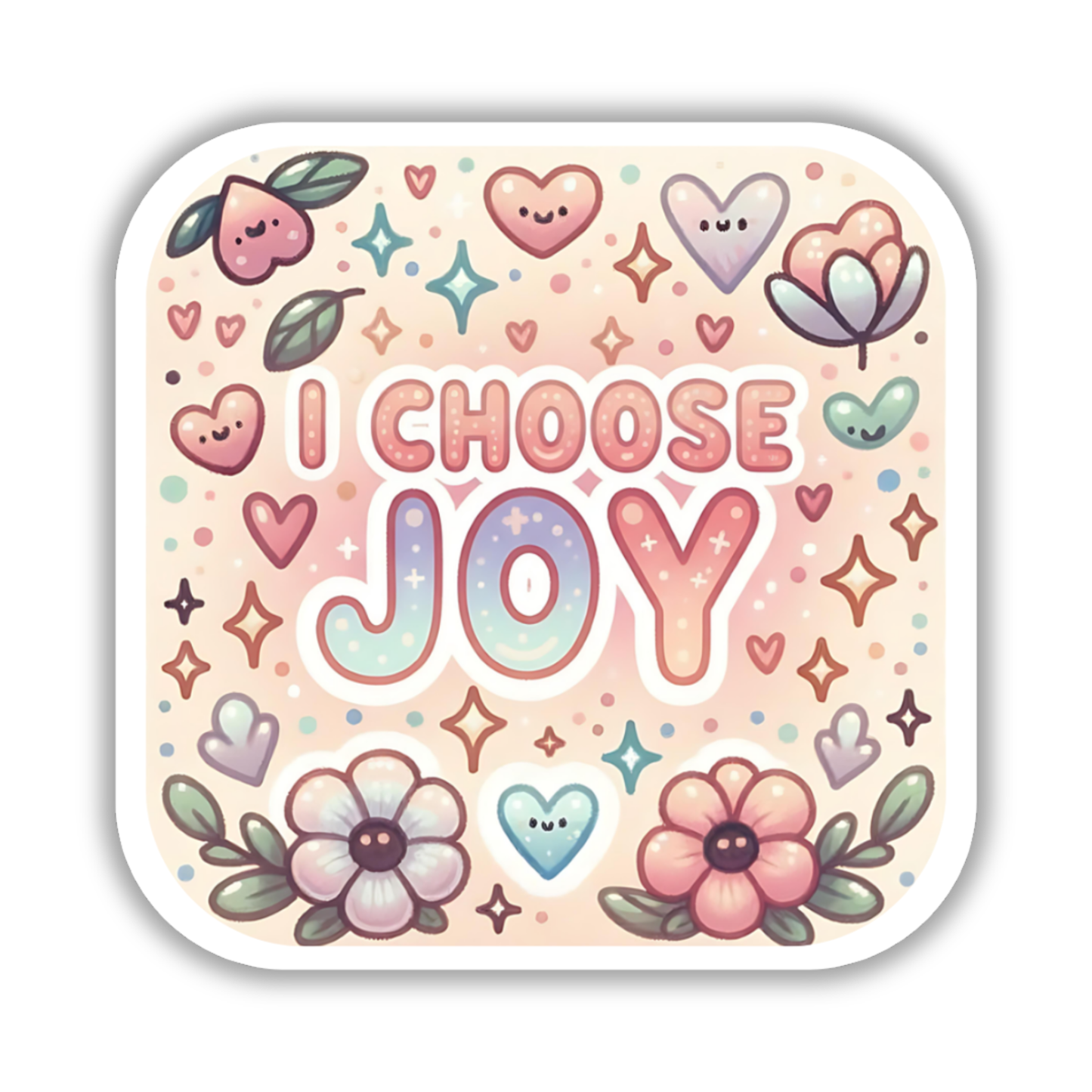 I choose joy – Affirmation Sticker